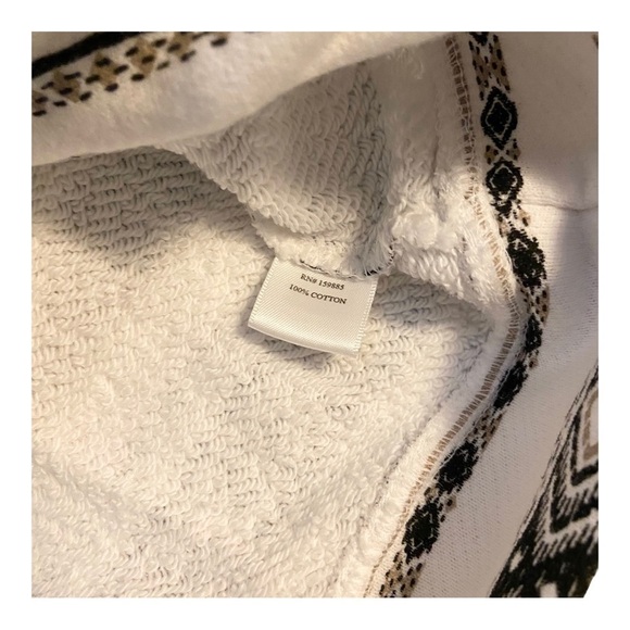 Bobi Artisan Stripe Crewneck Pullover NWT - Picture 4 of 7